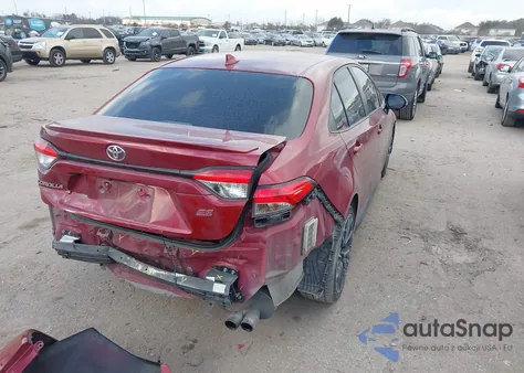 2022 Toyota Corolla Se из США, поврежденный, VIN JTDS4MCE2NJ098574